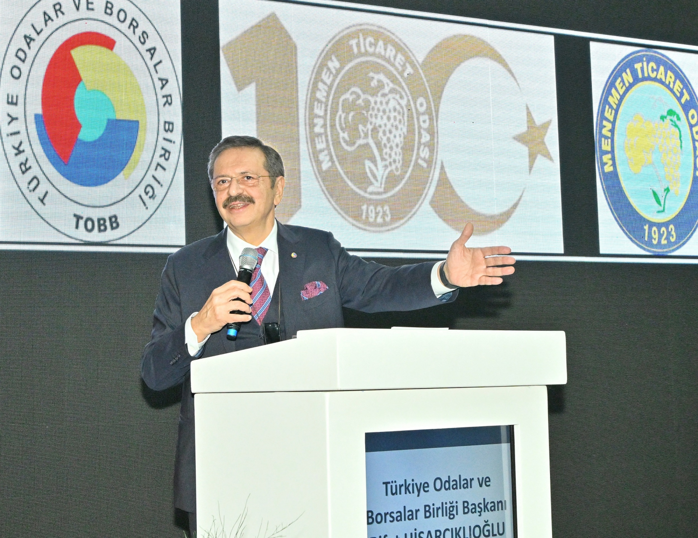 Türkiye Odalar ve Borsalar Birliği Başkanı Mustafa Rıfat Hisarcıklıoğlununda katıldığı, Menemen Ticaret Odamızın 100. kuruluş yıldönümünü 13.02.2024 tarihinde gerçekleştirdik.