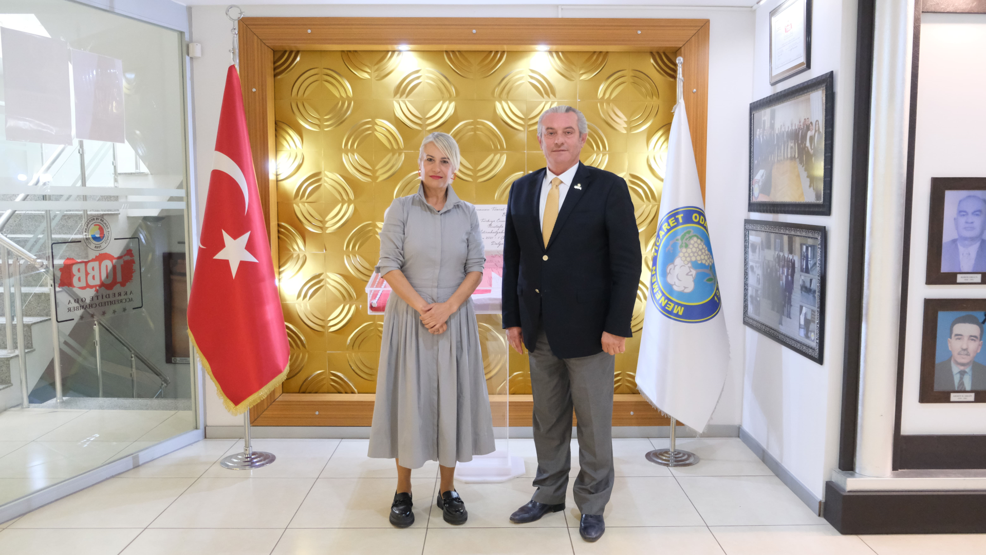MENTO BAŞKANINA ZİYARET