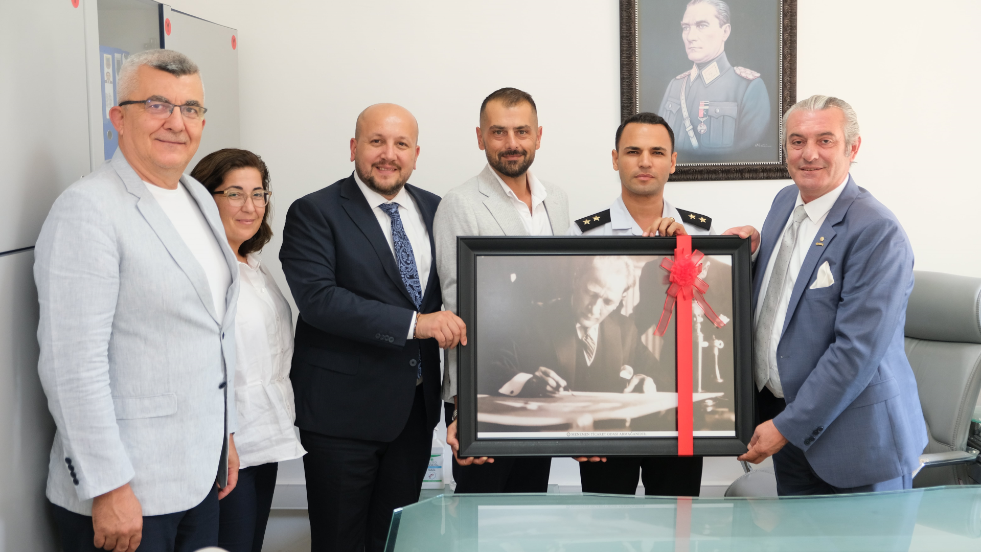 MENTO’DAN İLÇE JANDARMA KOMUTANI’NA ZİYARET