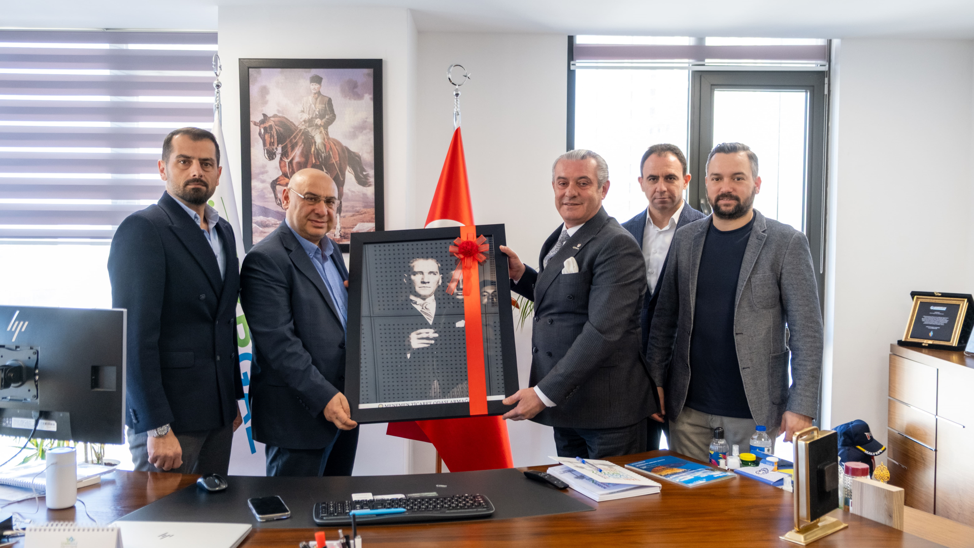 MENTO, İZMİRGAZ’A ZİYARETTE BULUNDU.