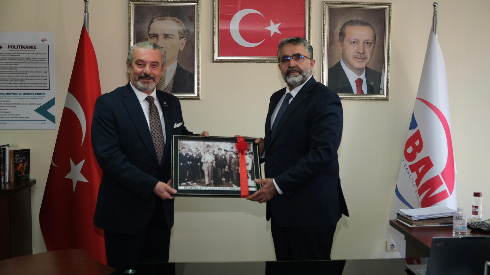 MENTO'dan İZBAN Genel Müdürü Volkan Yurtoğlu'na Ziyaret