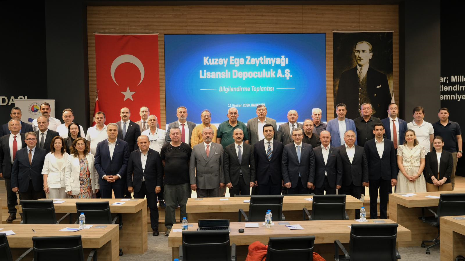 Kuzey Ege Zeytinyağı Lisanslı Depoculuk A.Ş. Bilgilendirme Toplantısı Gerçekleştirildi 🫒