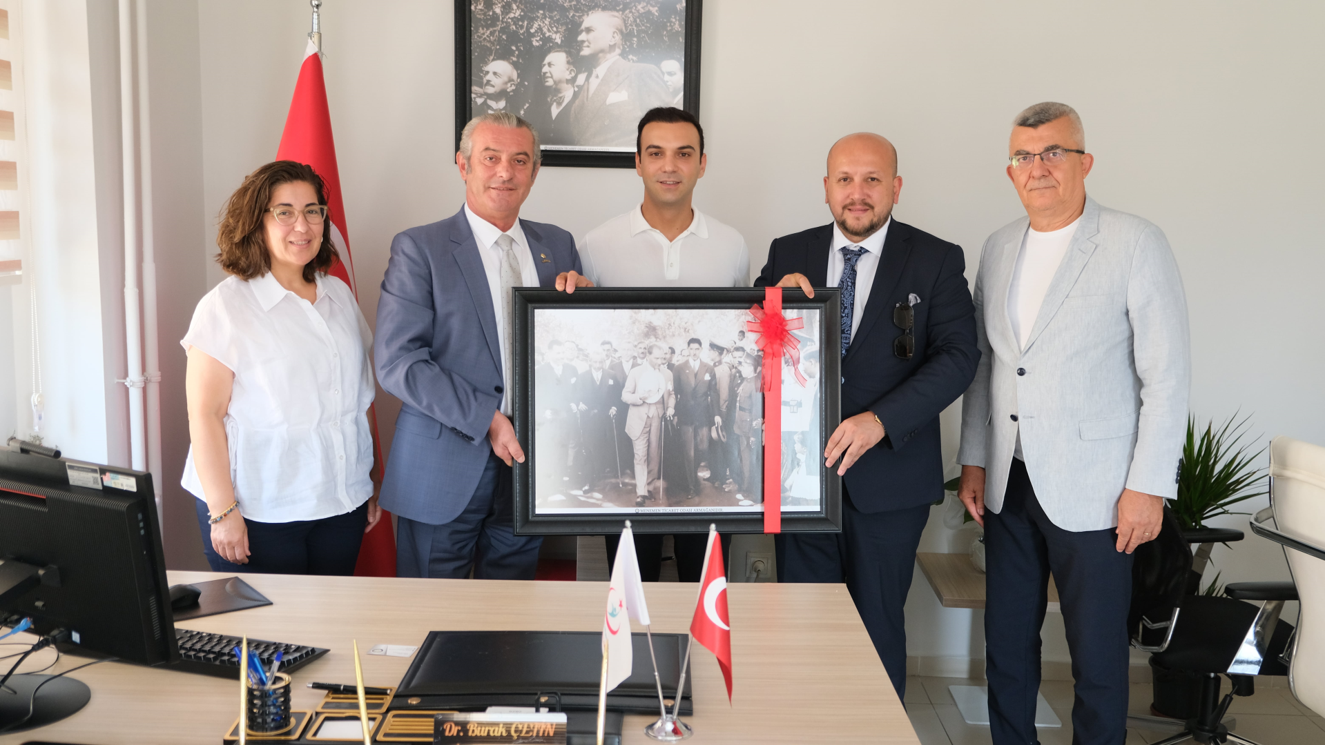 MENTO’DAN İLÇE SAĞLIK MÜDÜRÜNE ZİYARET