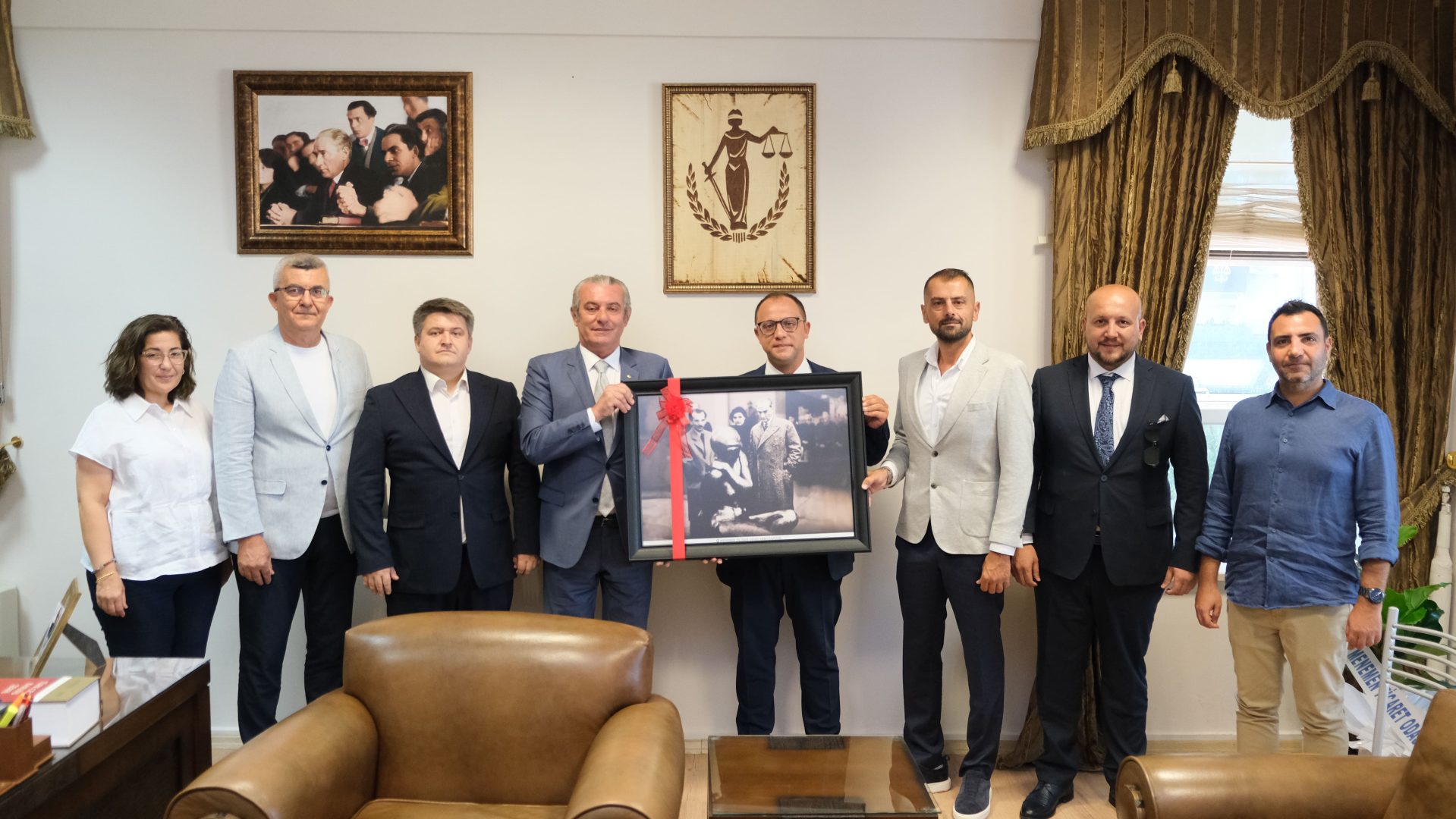 MENTO’DAN AĞIR CEZA MAHKEMESİ BAŞKANI’NA ZİYARET