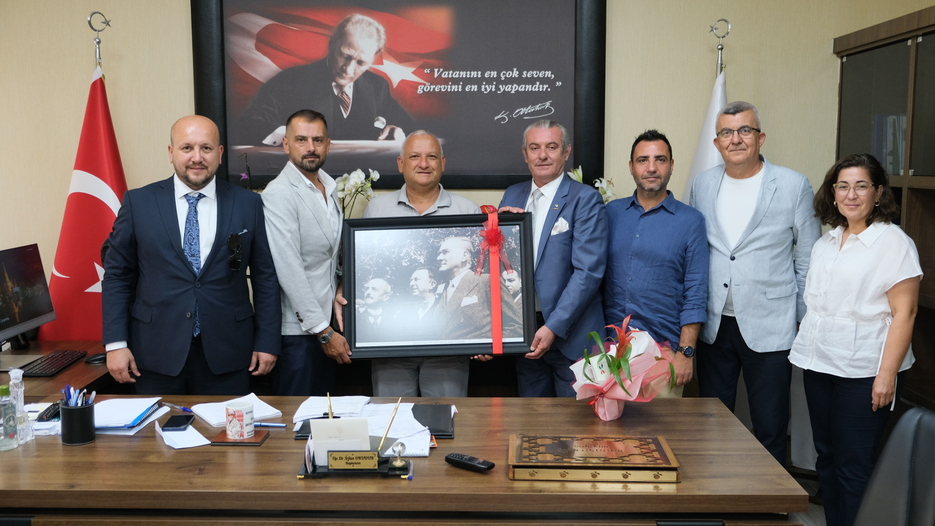 MENTO’DAN BAŞHEKİME ZİYARET