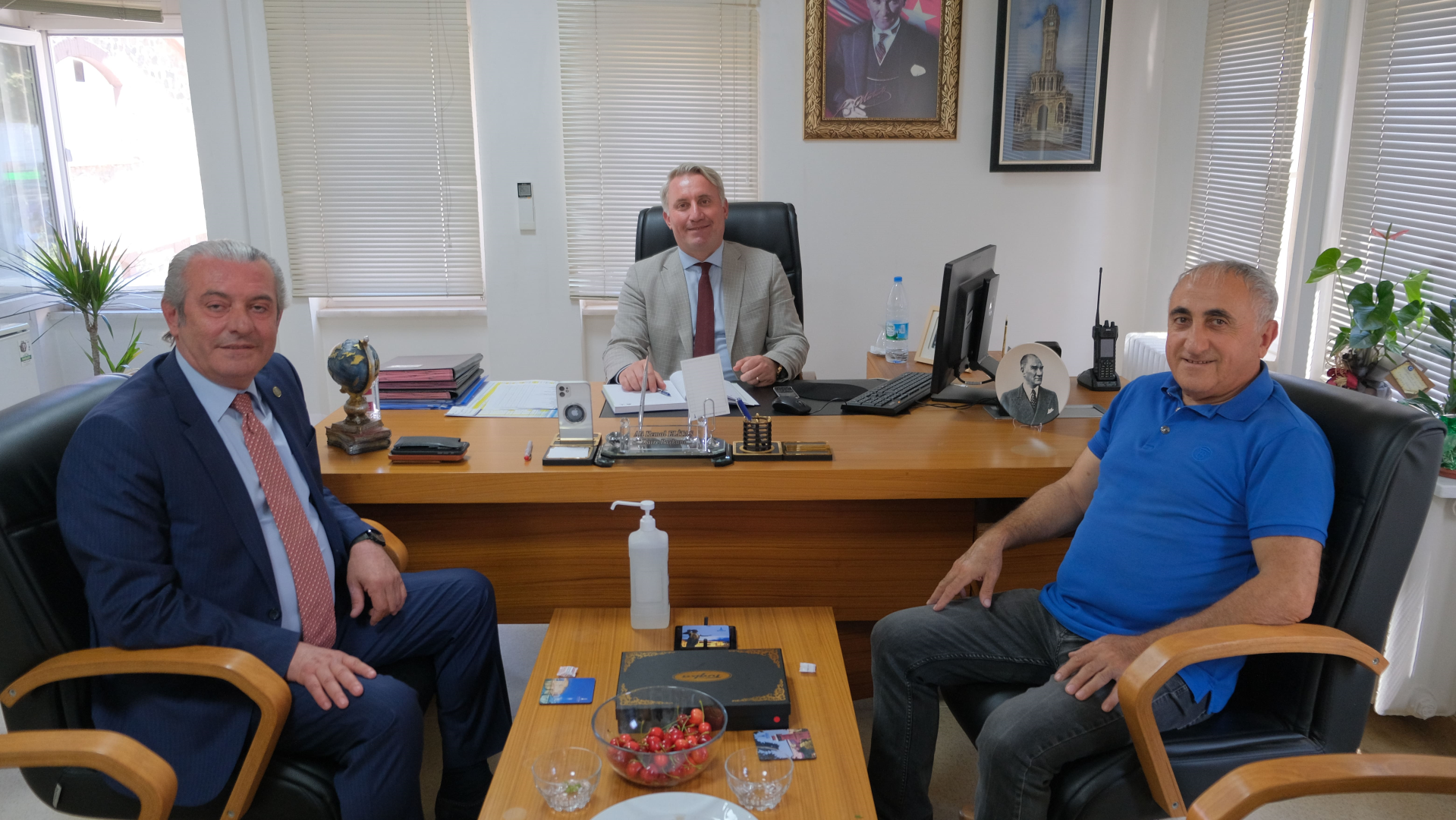 MENTO İZMİR BÜYÜKŞEHİR BELEDİYESİ MEZARLIKLAR DAİRESİ BAŞKANLIĞI’NA ZİYARET GERÇEKLEŞTİRDİ.