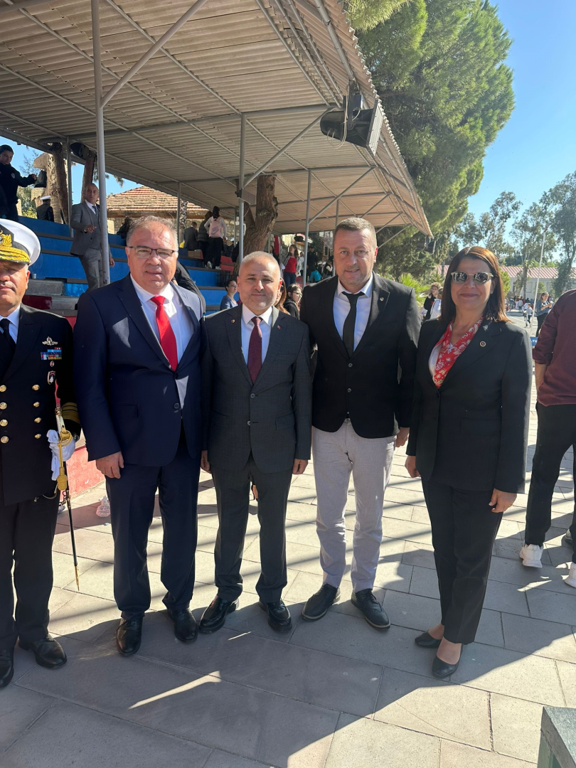 MENTO, FOÇA 29 EKİM CUMHURİYET BAYRAMI KUTLAMA TÖRENİ VE RESMİ GEÇİT TÖRENİNE KATILIM SAĞLADI.